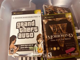 Original Xbox GTA Double Pack & Morrowind GOTY