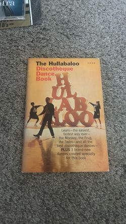 Hullabaloo 1960s TV Show Dance Book