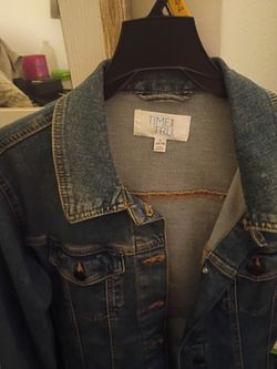 Time and Tru Denim Jacket Size L