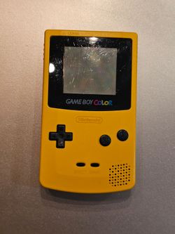 Yellow Nintendo Gameboy Color GBC
