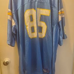 Reebok  Vintage San Diego Chargers  A Gates Jersey