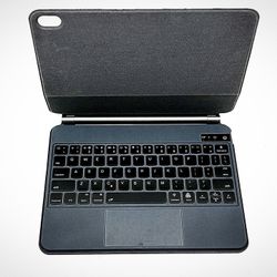 NEW! iPad Keyboard Case – Backlit Touchpad + Floating Stand