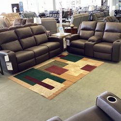 Lavenhorne Reclining Sofa and Loveseat Set