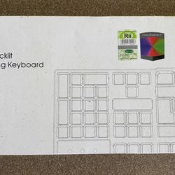 NEW! Mixed Color LED Backlit Multimedia Gaming Keyboard