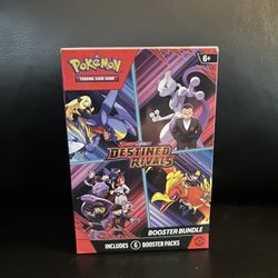 Pokemon Destined Rivals Booster Bundle 