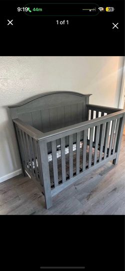 Gray Crib