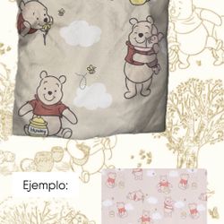 Winnie The Pooh Adjustable Sheet For Crib Unisex