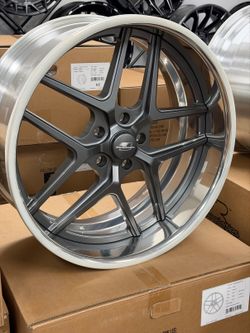 Billet Specialties Gunmetal Split-Spoke Wheels - $39 Down