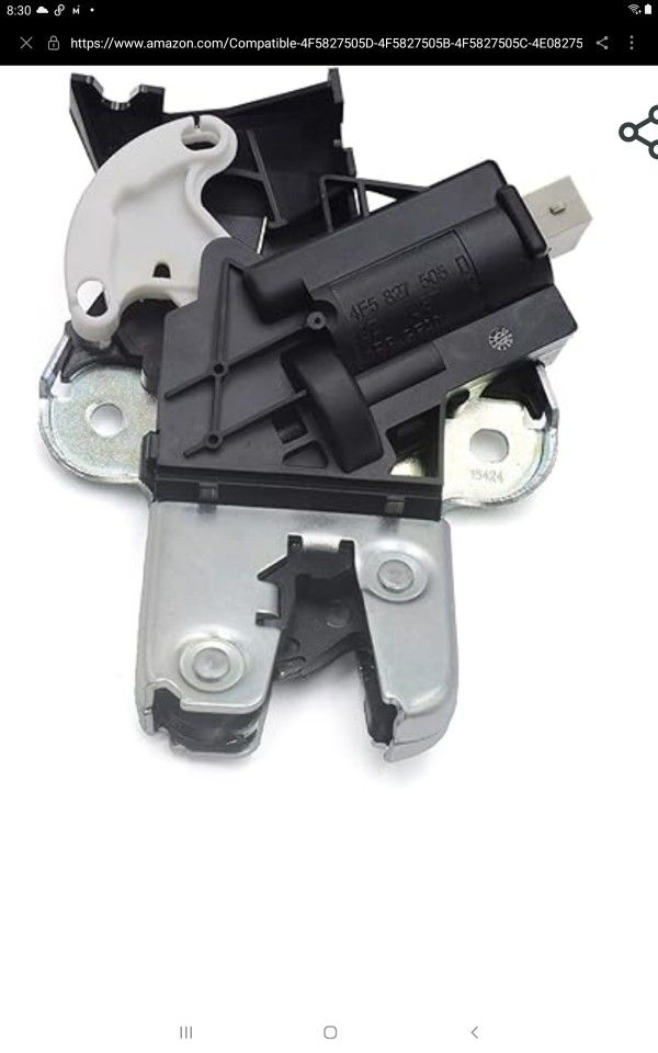 Rear Truck Boot Lid Lock Latch Actuator For VW Passat B7 EOS Jetta CC (3)