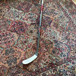 Tom Wilson Used And Signed Hockey Stick