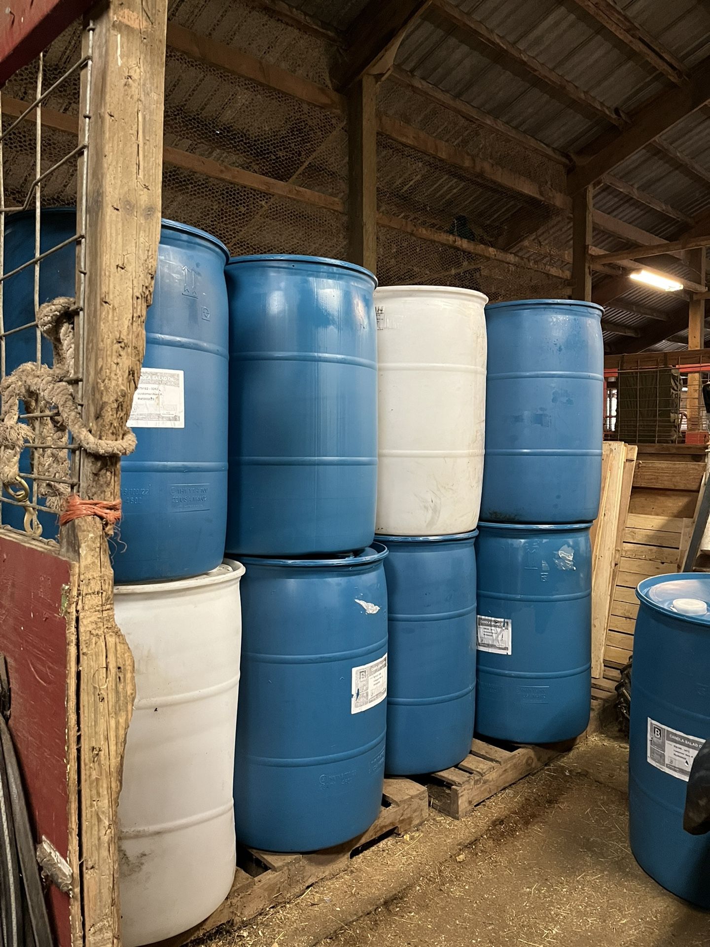 Barrels $15 Each