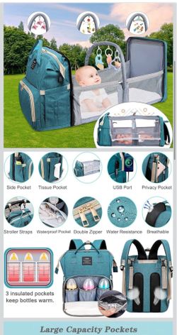 Diaper bag/ Diaper backpack