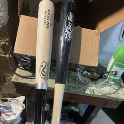 Baseball Bats 33 One Ash Pro And One Maple $100 For Both