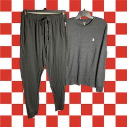 U.S. Polo Assn. Two-Piece PJs Pajamas Men M