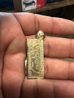 Gold charm