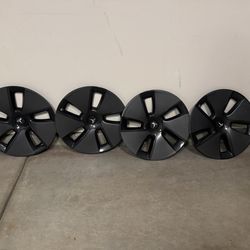 tesla oem hubcaps
