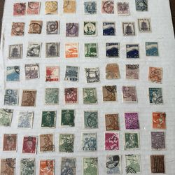 Japan Large Stamp Lot Of 125 