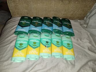 Mens and women's mitchum deodorants