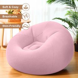 Pink Inflatable Lounge Chair