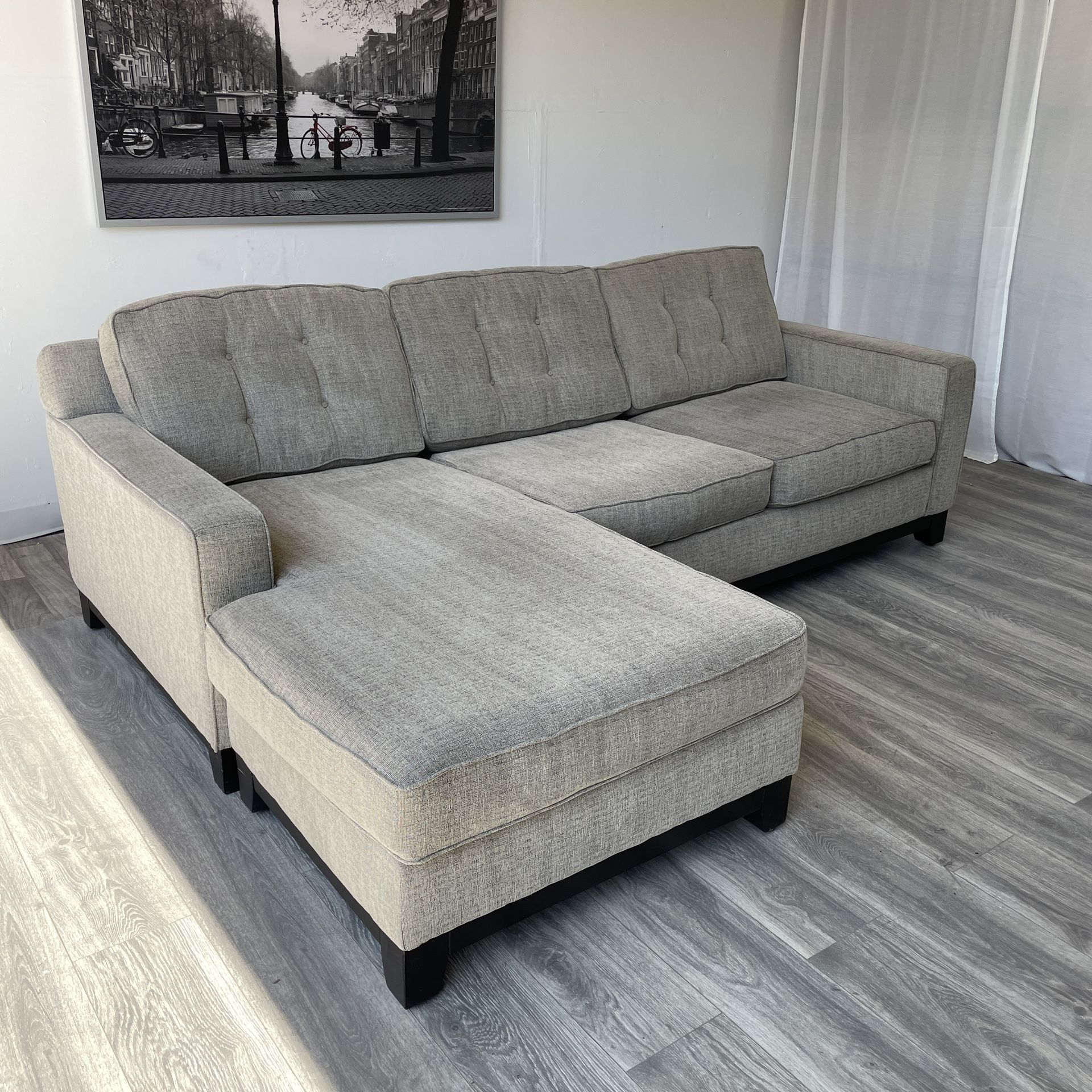 Macy Clarke Sectional Sofa. Delivery Available 🚚