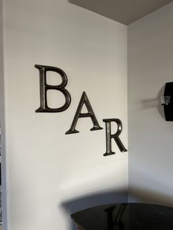 Letters Bar Sign
