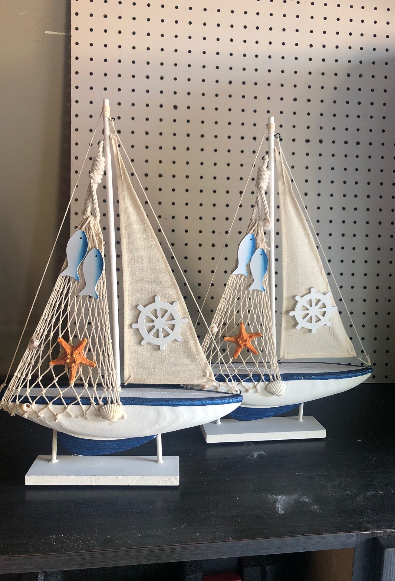 Small sail boats for decoration NEW