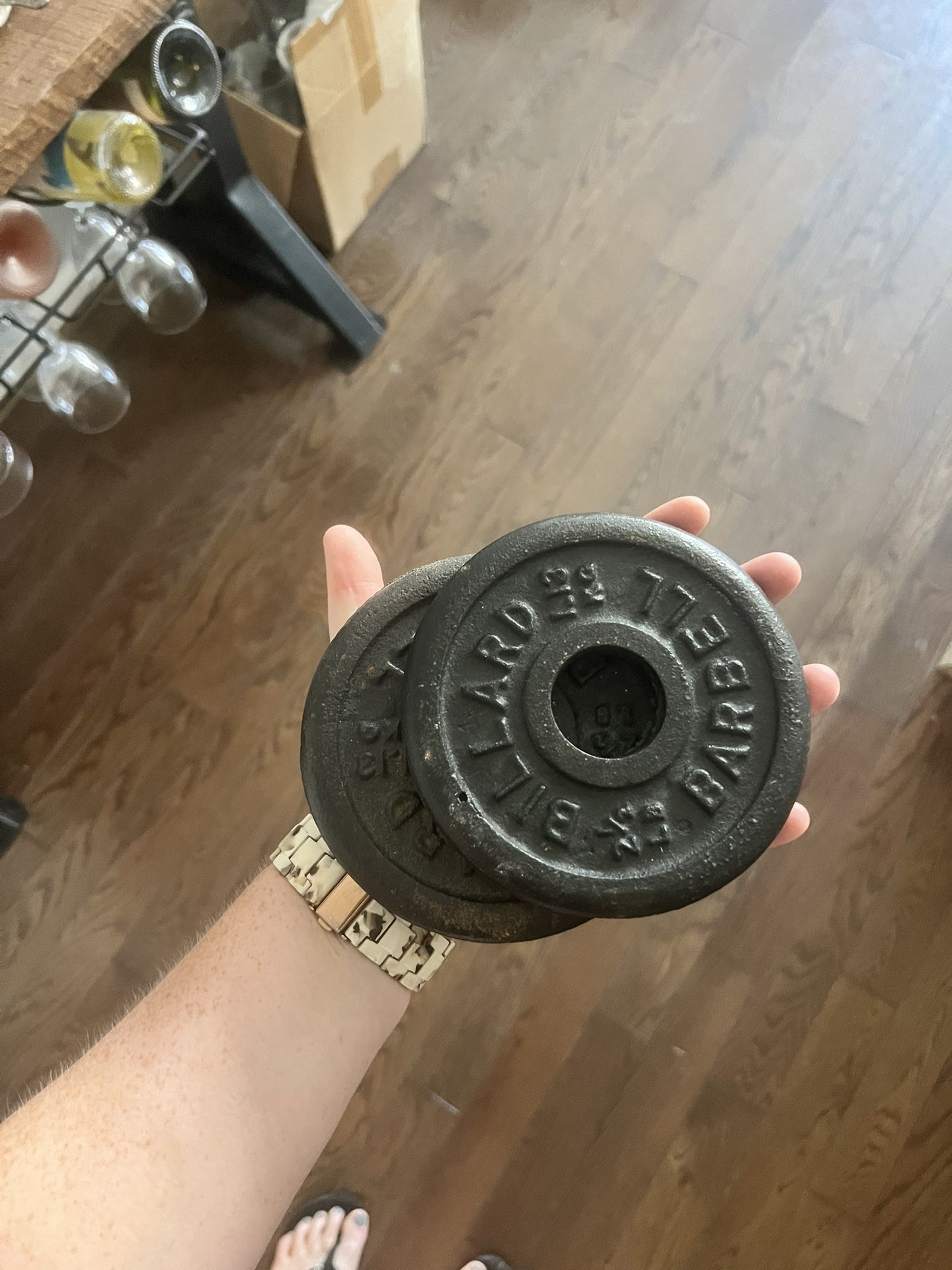 Bar Weights - Two 2.5 Weights