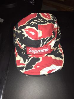 Supreme Camo Camp Cap
