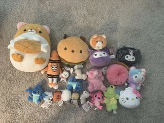 Plushies Plushes Hello Kitty Stitch Stuffed Animals