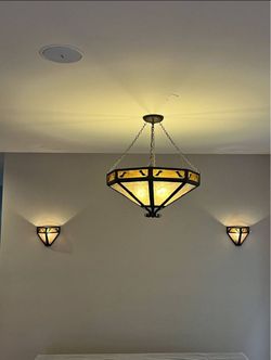 Pendant light and sconces