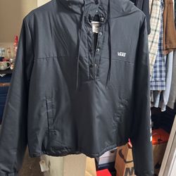 Vans Women's Final Match Anorak Jacket - Black Large