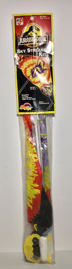 Vintage RARE Original Jurassic Park Kite 1993 New in Package - Shipping Available