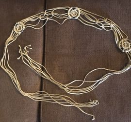 Womens Bohemian Style Tie Up Belts