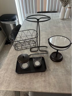 Bathroom Accessories (espresso brown)