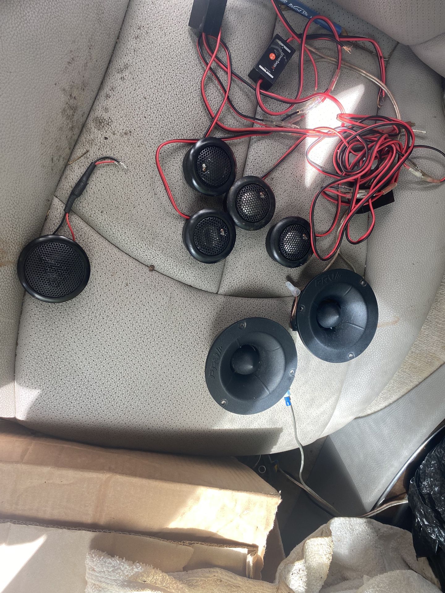 Car speakers