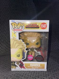 Hawks Funko Pop(SE Flocked)