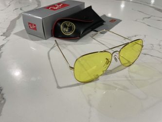 New Rayban Aviator Sunglasses