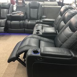 Power Reclining Sofa Or Love Seat $1399 Each Your Choice 