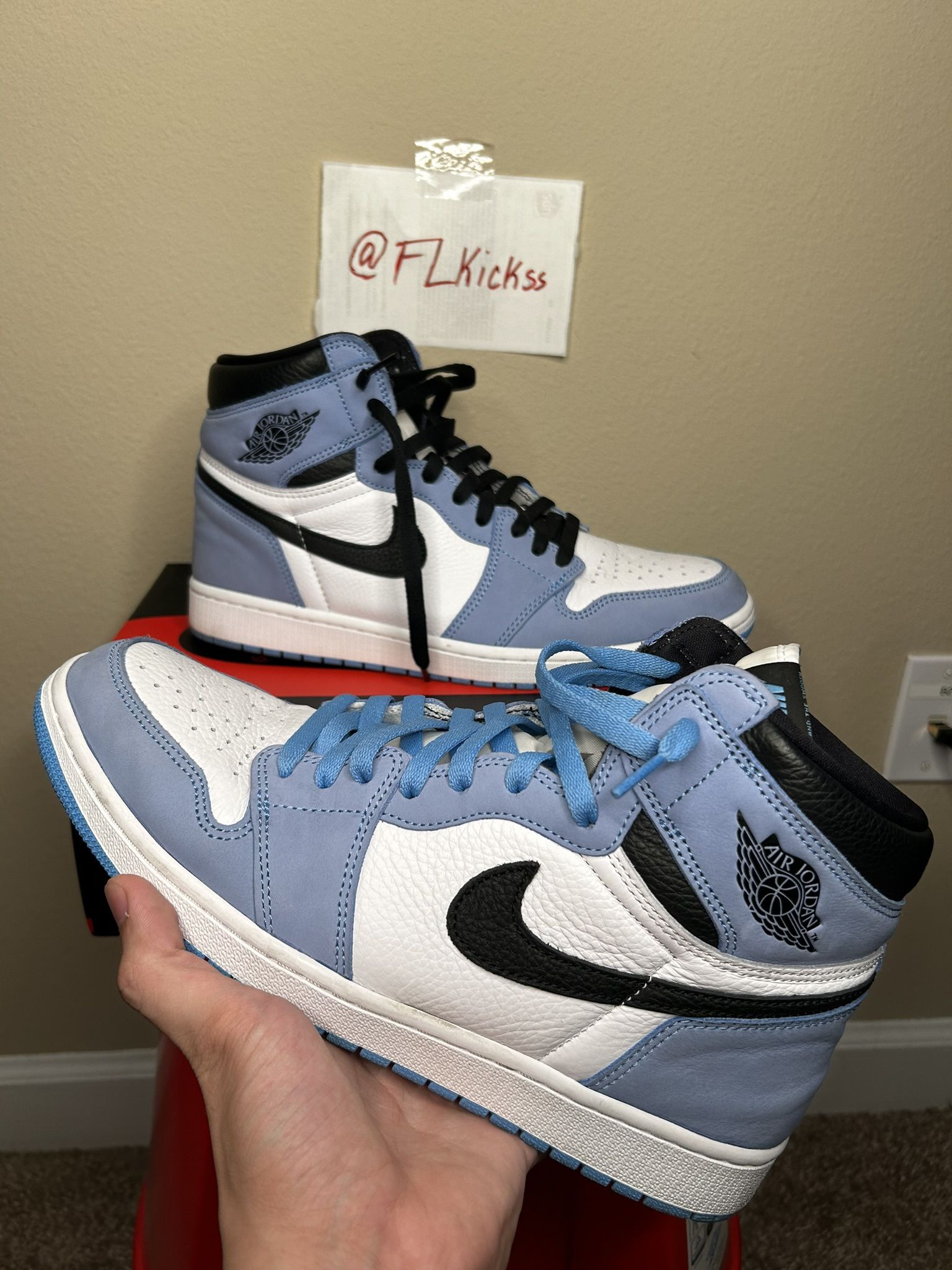 Jordan 1 High University Blue - Sz 12