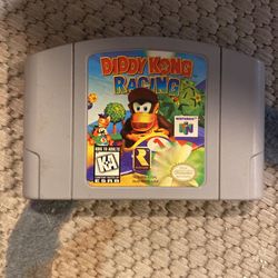 Nintendo 64 Game: Diddy Kong  Racing
