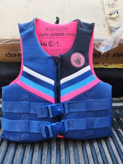 Life Jacket Youth 55-88 Lbs Salvavidas