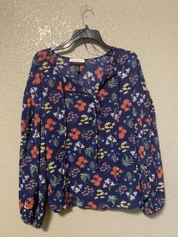 Flower Long Sleeve Shirt