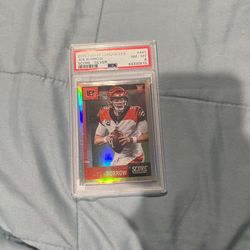 2020 JOE BURROW CHRONICLES SILVER SCORE