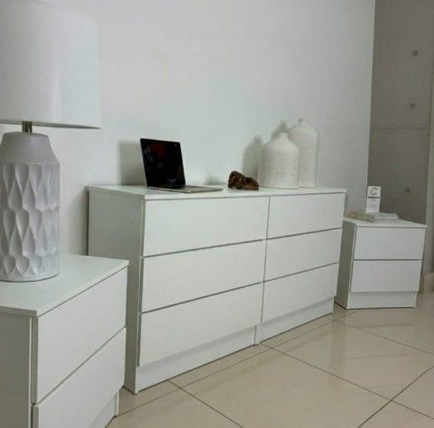 Juego De Cuarto Nuevo Comoda Nueva Gaveteros Y Mesas // Bedroom Set Dresser With Nightstands