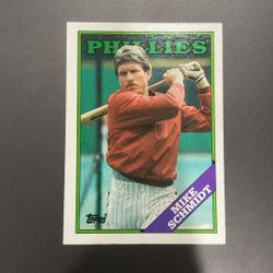 88 Topps  Mike Schmidt #600