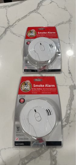 Code One 10 Year Battery Smoke Alarm - $12 each