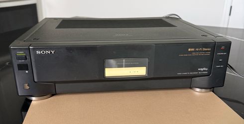 Vintage Sony SLV-R1000 FlagshipVCR VHS Player Recorder No Remote