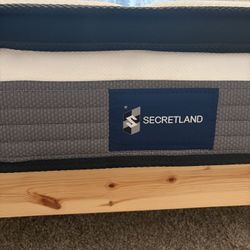 Queen Mattress, 10 Inch Cooling-Gel Memory Foam and Individually Pocket Innerspring Hybrid Mattress