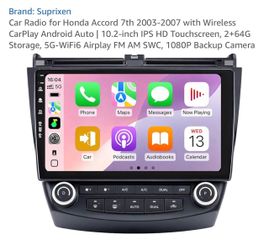 Suprixen Car Radio for Honda Accord 2003–2007