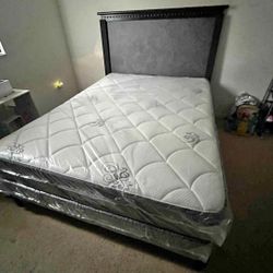 New Queen Size Pillow Top Mattress 